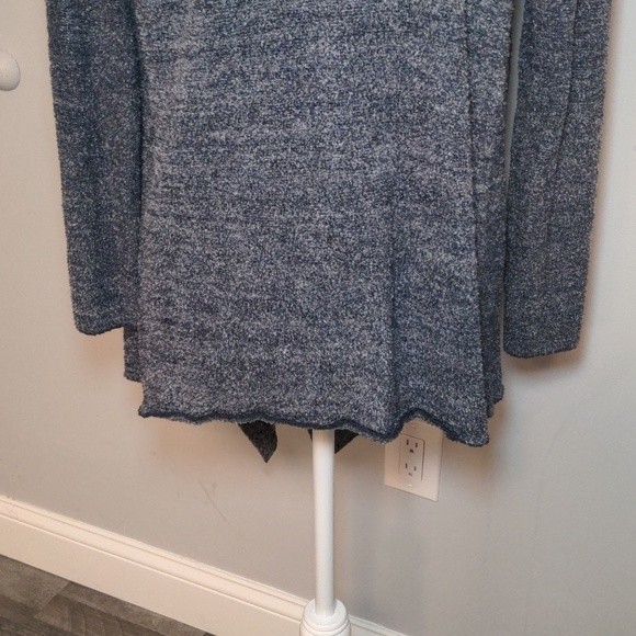 Barefoot Dreams Blue Bamboo Chic Lite Calypso Waterfall Long Sleeve Cardigan S/M - Picture 7 of 14